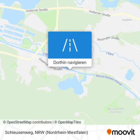 Schleusenweg Karte