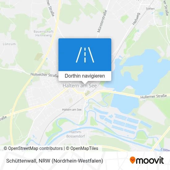Schüttenwall Karte
