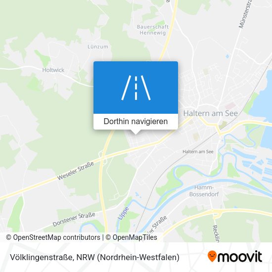 Völklingenstraße Karte