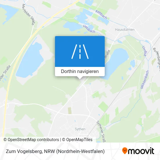 Zum Vogelsberg Karte