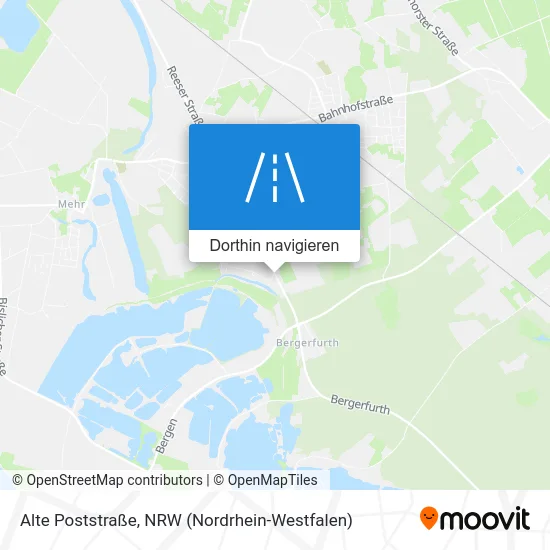 Alte Poststraße Karte