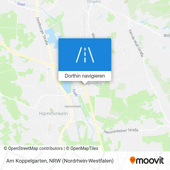 Am Koppelgarten Karte