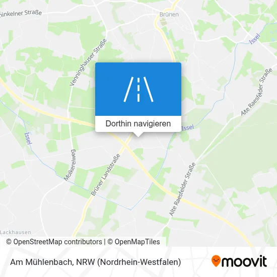 Am Mühlenbach Karte