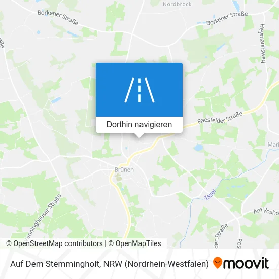 Auf Dem Stemmingholt Karte