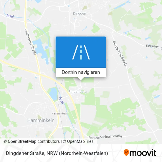 Dingdener Straße Karte