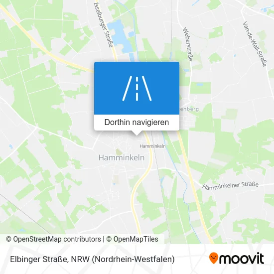 Elbinger Straße Karte