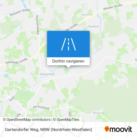 Gertendorfer Weg Karte