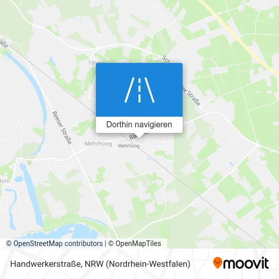 Handwerkerstraße Karte