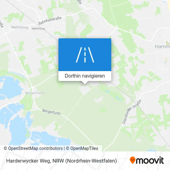 Harderwycker Weg Karte