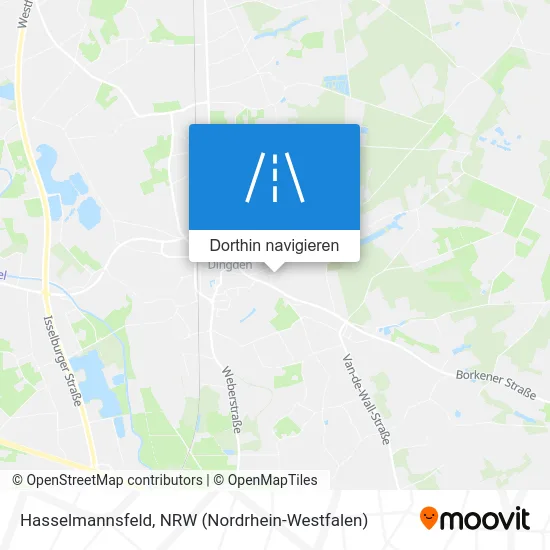 Hasselmannsfeld Karte