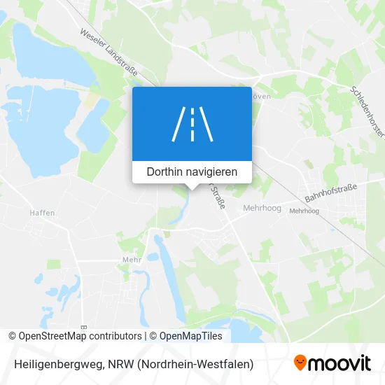 Heiligenbergweg Karte