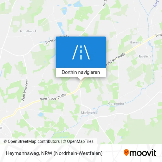 Heymannsweg Karte