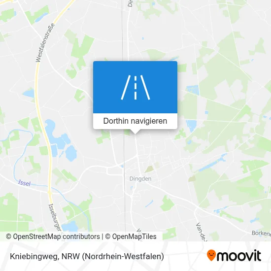 Kniebingweg Karte