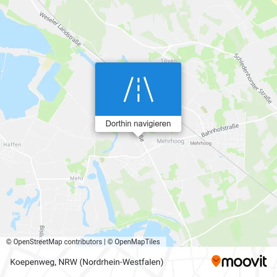 Koepenweg Karte