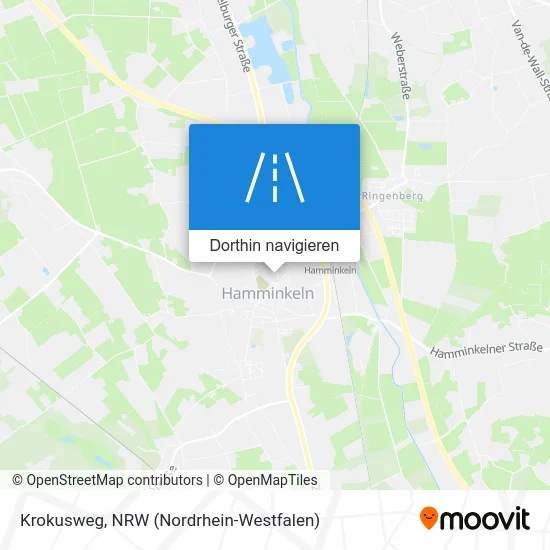 Krokusweg Karte