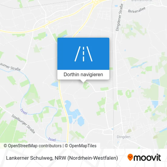 Lankerner Schulweg Karte