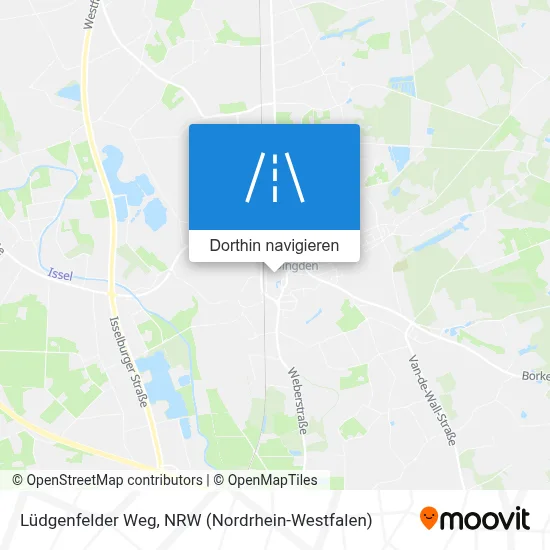 Lüdgenfelder Weg Karte