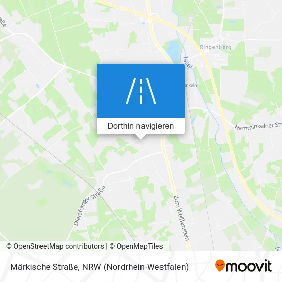 Märkische Straße Karte