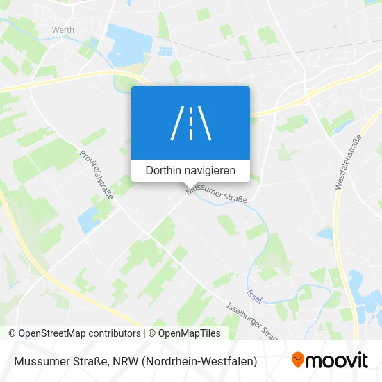 Mussumer Straße Karte