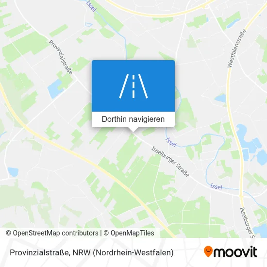 Provinzialstraße Karte