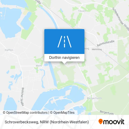 Schroverbecksweg Karte