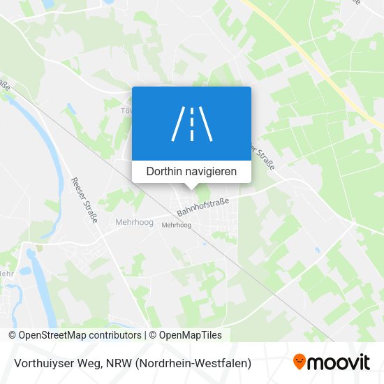 Vorthuiyser Weg Karte