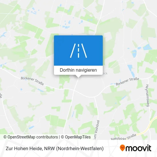 Zur Hohen Heide Karte