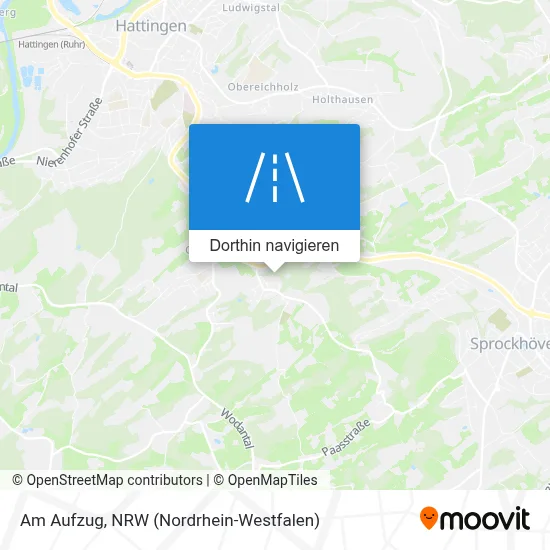 Am Aufzug Karte