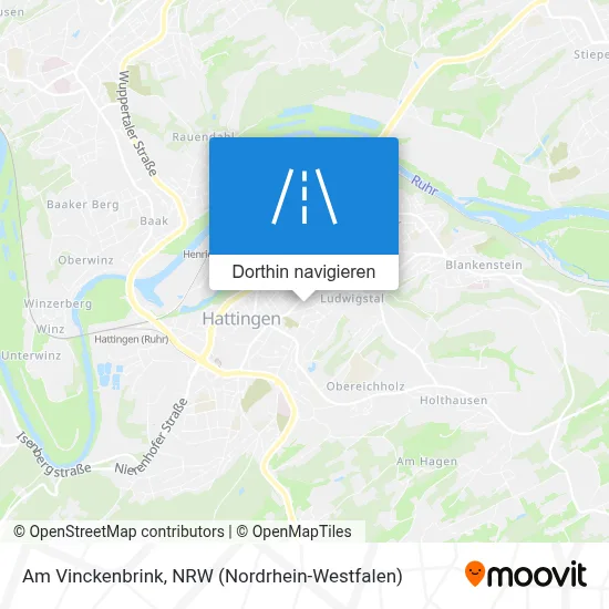 Am Vinckenbrink Karte