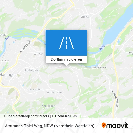 Amtmann-Thiel-Weg Karte