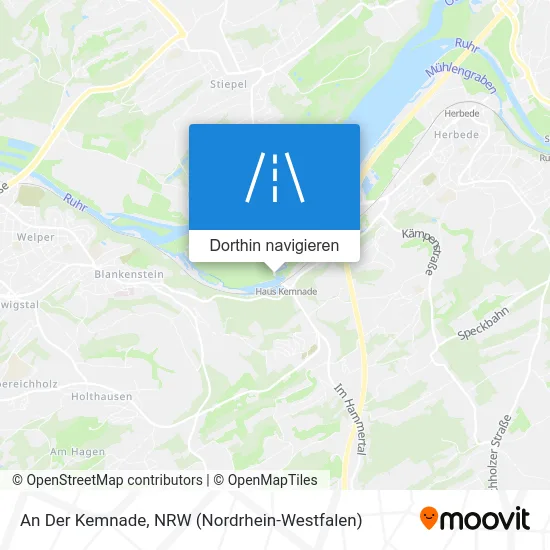 An Der Kemnade Karte