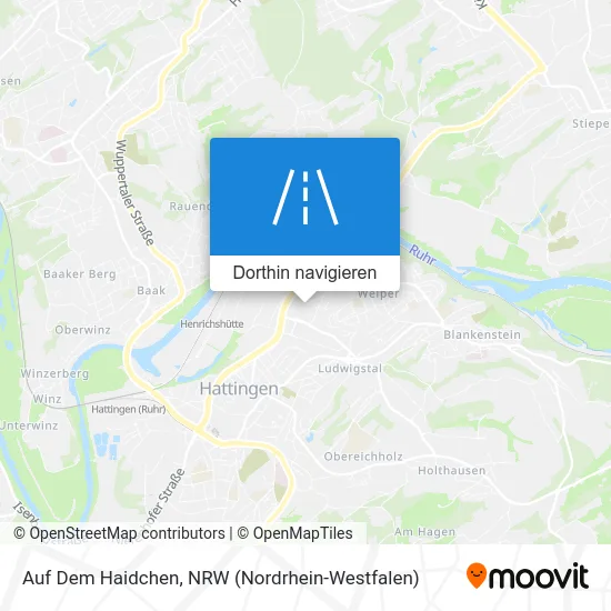 Auf Dem Haidchen Karte