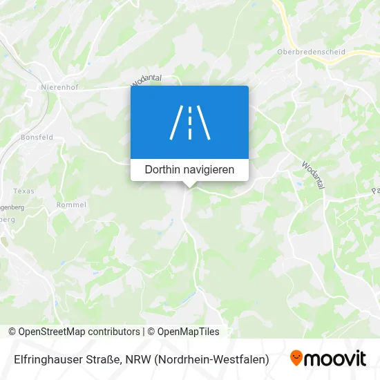 Elfringhauser Straße Karte