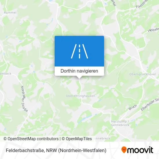 Felderbachstraße Karte