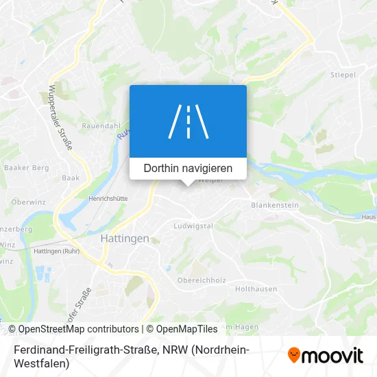 Ferdinand-Freiligrath-Straße Karte