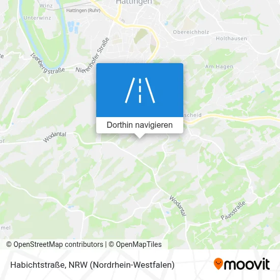 Habichtstraße Karte