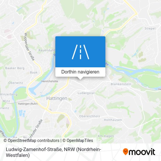 Ludwig-Zamenhof-Straße Karte
