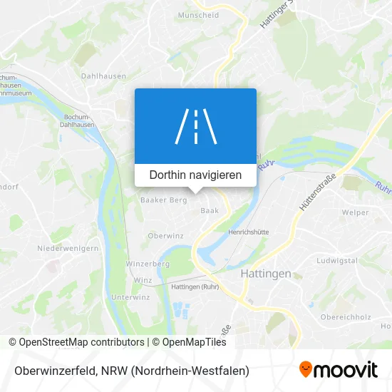 Oberwinzerfeld Karte
