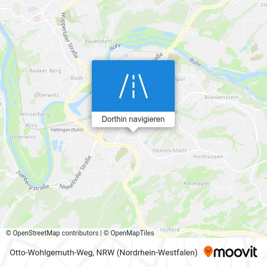 Otto-Wohlgemuth-Weg Karte