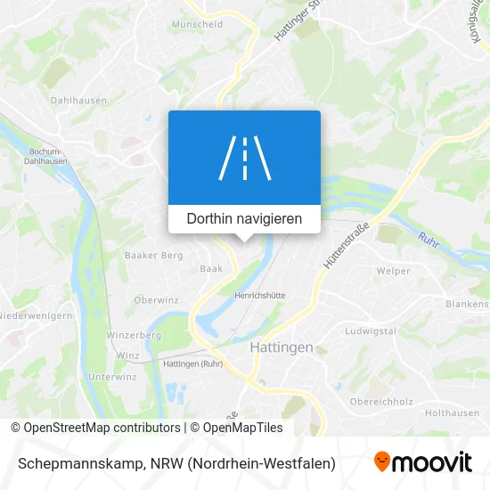 Schepmannskamp Karte