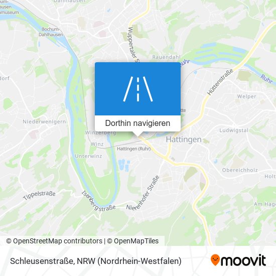 Schleusenstraße Karte