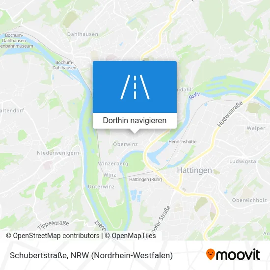 Schubertstraße Karte