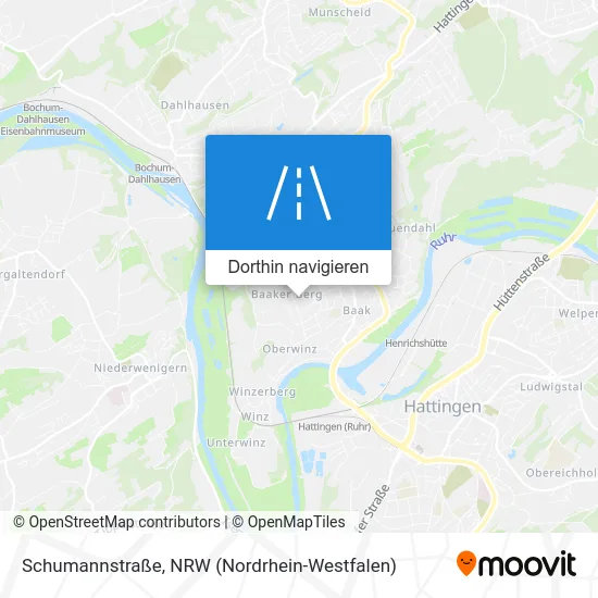 Schumannstraße Karte