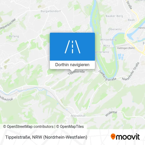 Tippelstraße Karte