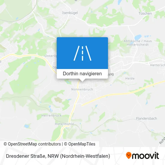 Dresdener Straße Karte