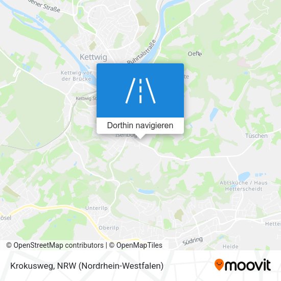 Krokusweg Karte