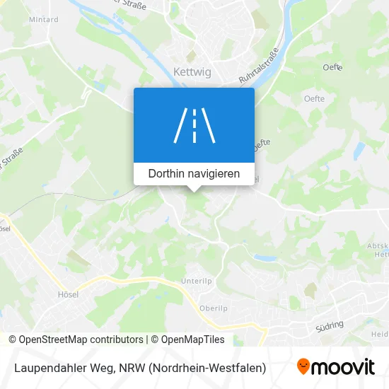 Laupendahler Weg Karte