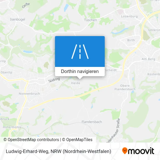 Ludwig-Erhard-Weg Karte