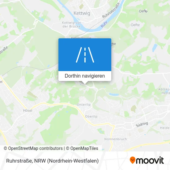 Ruhrstraße Karte