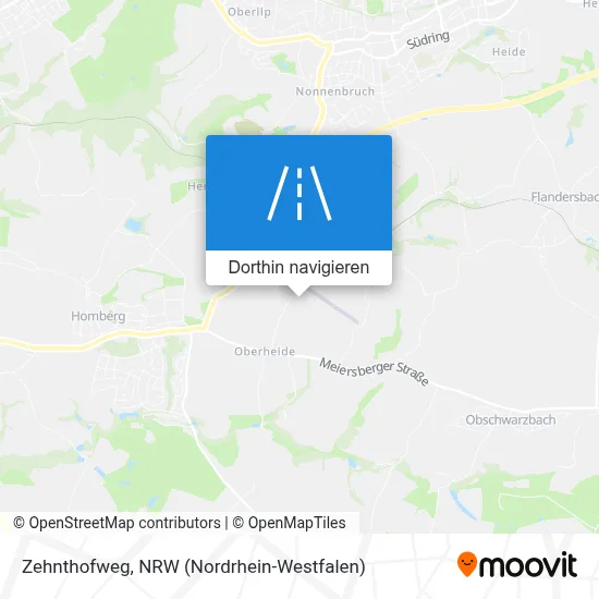Zehnthofweg Karte